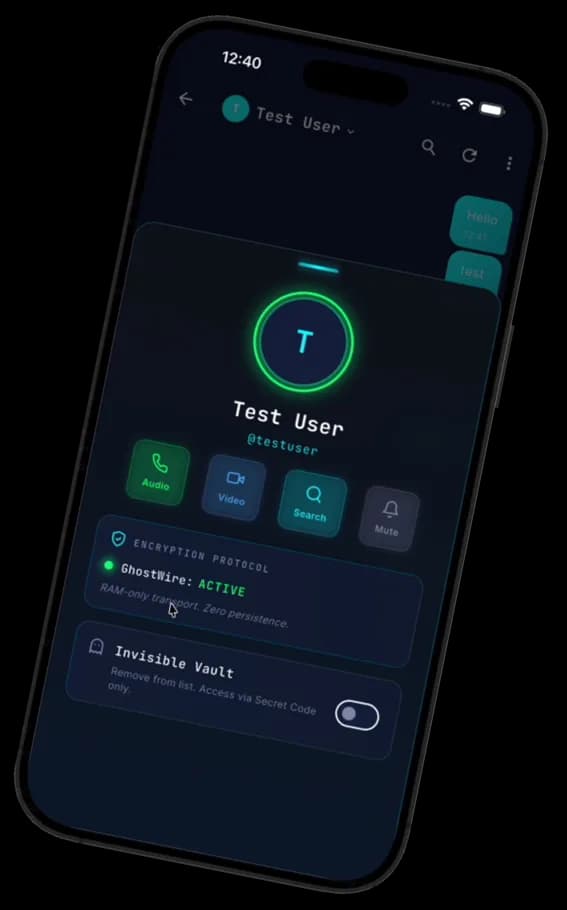 Sync — secure chat